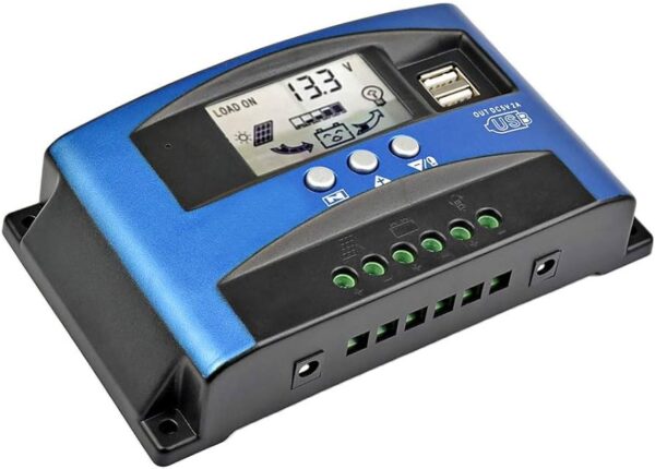 Regulador De Panel Solar 40A 12/24V PWM