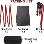 Catre Plegable Camping - Imagen 2