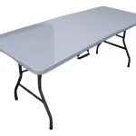Mesa Plegable Camping 180 X 75 cm Blanca