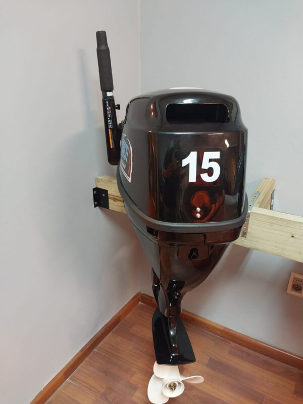 Motor Fuera de Borda Mikatsu 15hp 4T Pata Corta - Imagen 2