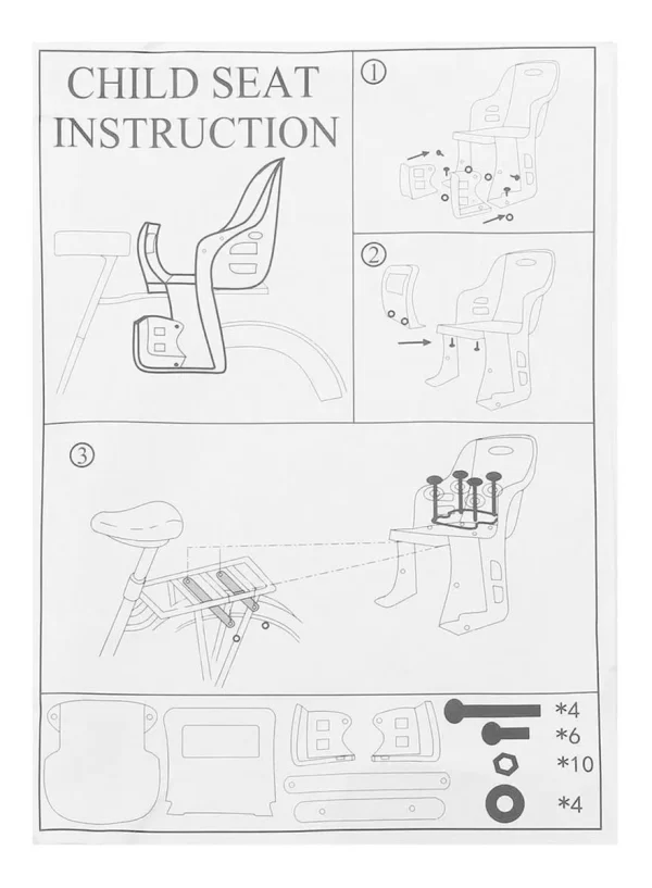 Silla de Niño para Bicicleta - Imagen 4